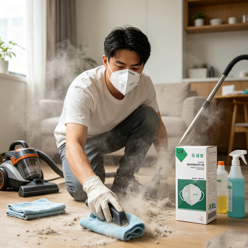 Disposable Adult Anti Particle - огляд і ціна Dust Mask Construction