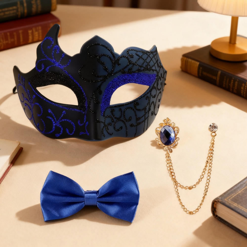 Half-Face Painted Party Mask S - огляд і ціна Respirator Half Face