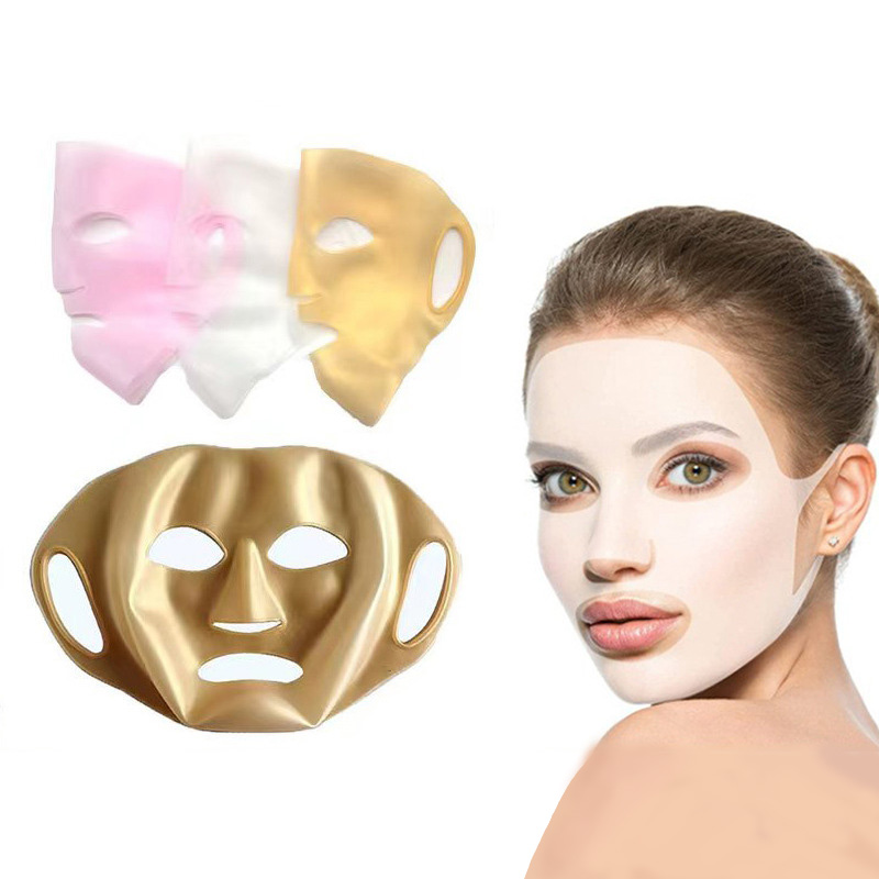 Silicone Silicone Mask  Mask F - огляд і ціна Face Mask Storage Box