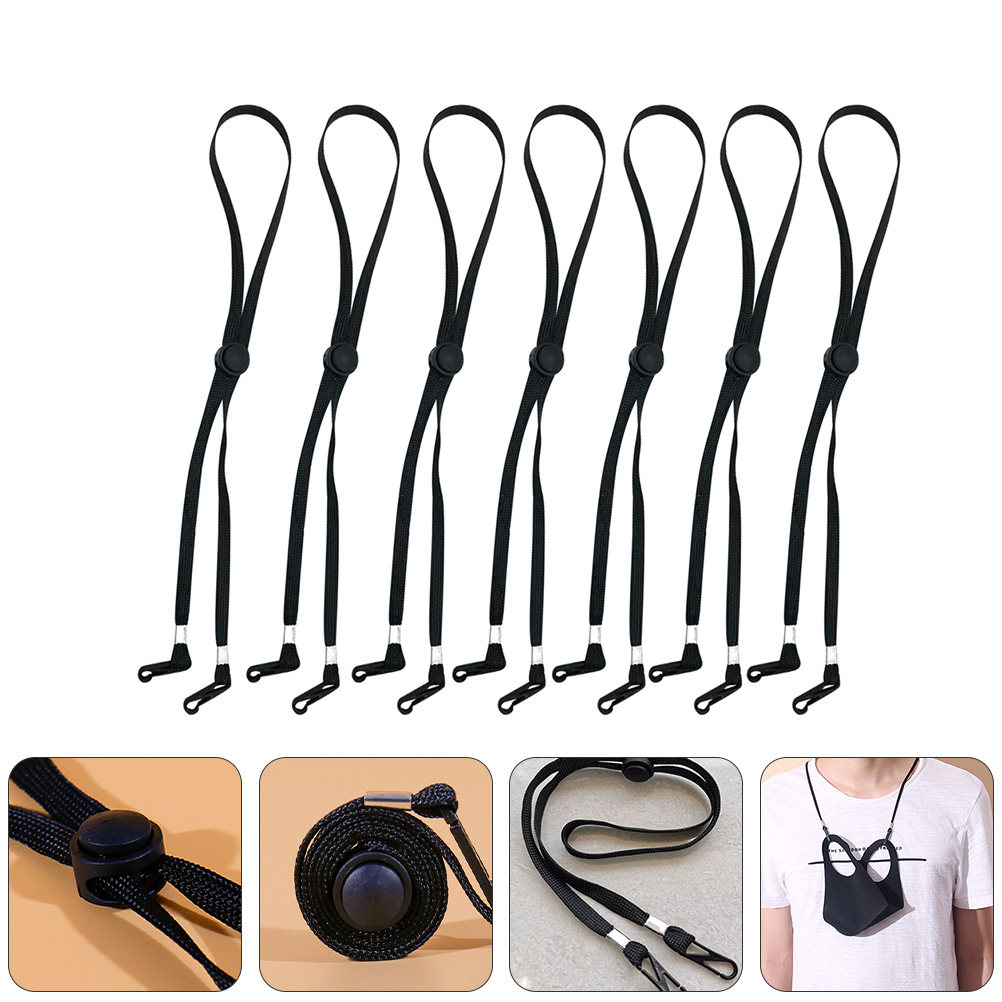 12Pcs Anti-Fall Face Mask Lany - огляд і ціна Mask Lanyard Adjustable